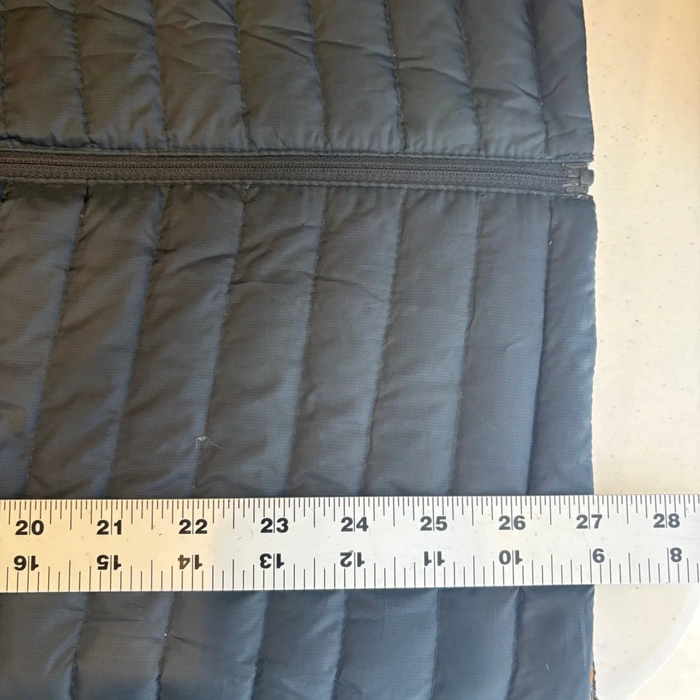 Eddie Bauer First Ascent StormDown 800 Puffer Jacket Mens XL Gray Hooded Down
